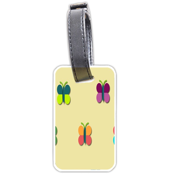 Spring Butterfly Wallpapers Beauty Cute Funny Luggage Tags (One Side) 