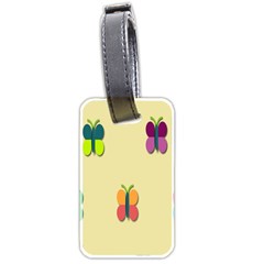 Spring Butterfly Wallpapers Beauty Cute Funny Luggage Tags (two Sides)