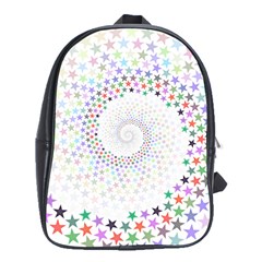 Prismatic Stars Whirlpool Circlr Rainbow School Bag (xl)