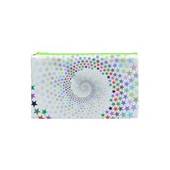Prismatic Stars Whirlpool Circlr Rainbow Cosmetic Bag (xs)