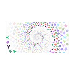 Prismatic Stars Whirlpool Circlr Rainbow Yoga Headband by Mariart