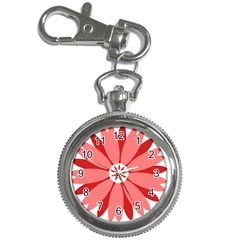 Sunflower Flower Floral Red Key Chain Watches