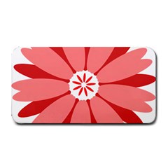 Sunflower Flower Floral Red Medium Bar Mats by Mariart