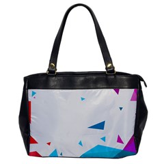 Triangle Chevron Colorfull Office Handbags