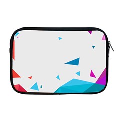 Triangle Chevron Colorfull Apple Macbook Pro 17  Zipper Case by Mariart