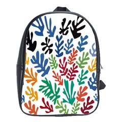 The Wreath Matisse Beauty Rainbow Color Sea Beach School Bag (large)