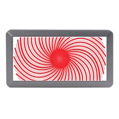 Spiral Red Polka Star Memory Card Reader (mini)
