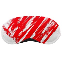 Valentines Day Heart Modern Red Polka Sleeping Masks