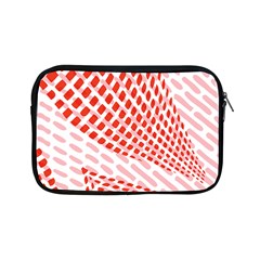Waves Wave Learning Connection Polka Red Pink Chevron Apple Ipad Mini Zipper Cases by Mariart