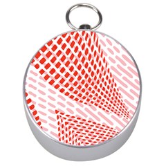 Waves Wave Learning Connection Polka Red Pink Chevron Silver Compasses
