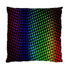 Digitally Created Halftone Dots Abstract Background Design Standard Cushion Case (one Side) by Nexatart