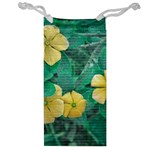 Yellow Flowers At Nature Jewelry Bag Front