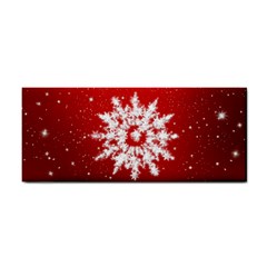 Background Christmas Star Cosmetic Storage Cases by Nexatart