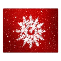 Background Christmas Star Double Sided Flano Blanket (large) 