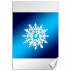 Background Christmas Star Canvas 24  X 36  by Nexatart