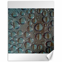 Drop Of Water Condensation Fractal Canvas 12  X 16   by Nexatart