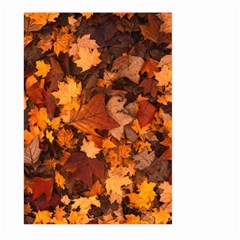 Fall Foliage Autumn Leaves October Large Garden Flag (two Sides) by Nexatart