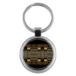 Board Digitization Circuits Key Chains (Round)  Front