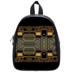 Board Digitization Circuits School Bag (small) by Nexatart