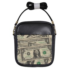 Dollar Currency Money Us Dollar Girls Sling Bags