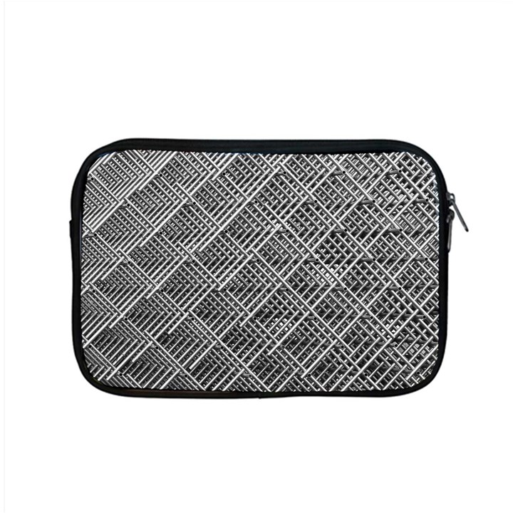 Grid Wire Mesh Stainless Rods Apple MacBook Pro 15  Zipper Case