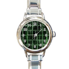 Matrix Earth Global International Round Italian Charm Watch by Nexatart