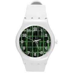 Matrix Earth Global International Round Plastic Sport Watch (m) by Nexatart