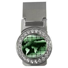 Matrix Earth Global International Money Clips (cz)  by Nexatart