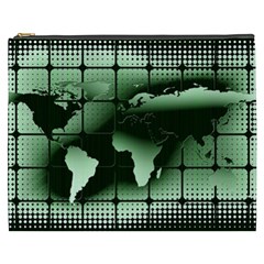 Matrix Earth Global International Cosmetic Bag (xxxl)  by Nexatart