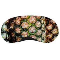 Pineapple Texture Macro Pattern Sleeping Masks by Nexatart