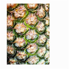 Pineapple Texture Macro Pattern Large Garden Flag (two Sides) by Nexatart