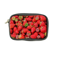 Strawberries Berries Fruit Coin Purse by Nexatart