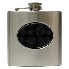 Spider Web Hip Flask (6 Oz)