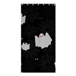 Spider web and ghosts pattern Shower Curtain 36  x 72  (Stall)  Curtain(36 X72 ) - 33.26 x66.24  Curtain(36 X72 )