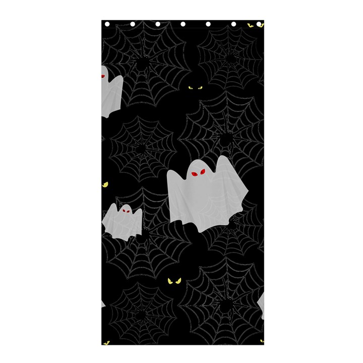 Spider web and ghosts pattern Shower Curtain 36  x 72  (Stall) 