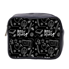 Back To School Mini Toiletries Bag 2-side by Valentinaart