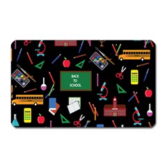 Back To School Magnet (rectangular) by Valentinaart