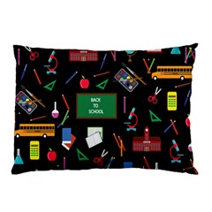 Back To School Pillow Case by Valentinaart