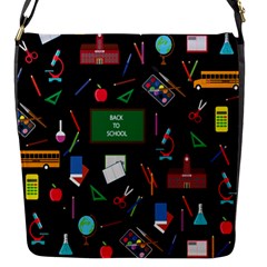 Back To School Flap Messenger Bag (s) by Valentinaart