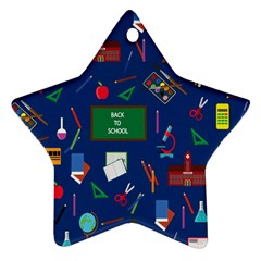 Back to School Ornament (Star)