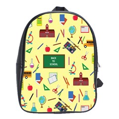 Back To School School Bag (large) by Valentinaart