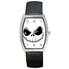 Halloween Barrel Style Metal Watch