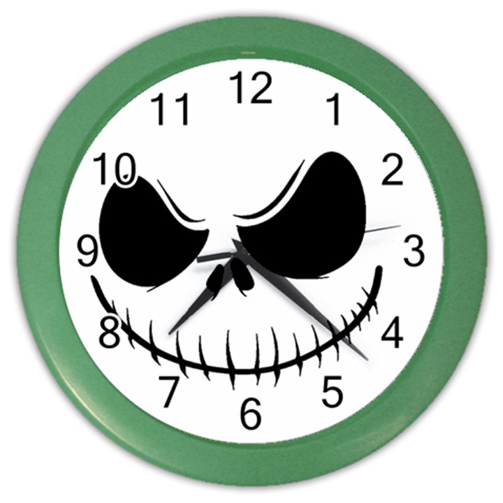 Halloween Color Wall Clocks