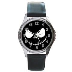 Halloween Round Metal Watch