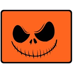 Halloween Double Sided Fleece Blanket (Large) 