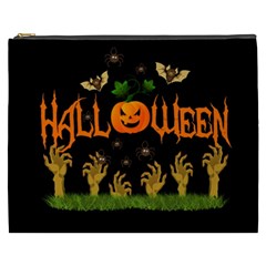 Halloween Cosmetic Bag (xxxl)  by Valentinaart