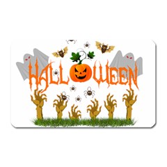 Halloween Magnet (rectangular) by Valentinaart