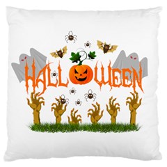 Halloween Standard Flano Cushion Case (one Side) by Valentinaart