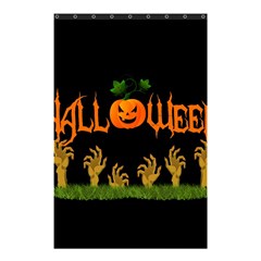 Halloween Shower Curtain 48  X 72  (small)  by Valentinaart