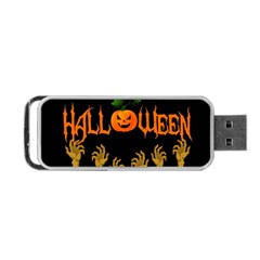 Halloween Portable Usb Flash (two Sides) by Valentinaart